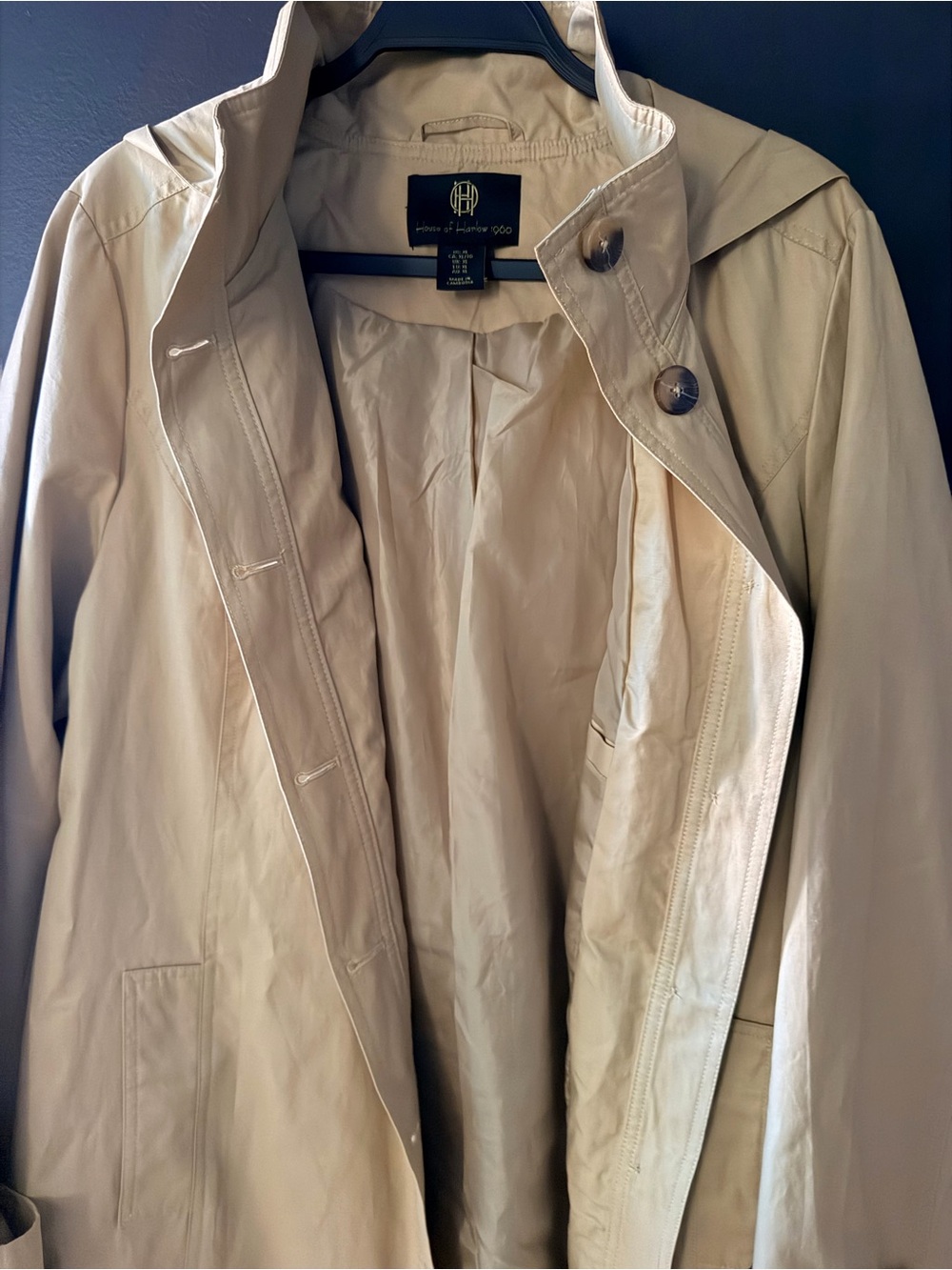 House of Harlow 1960 Beige Trench Coat